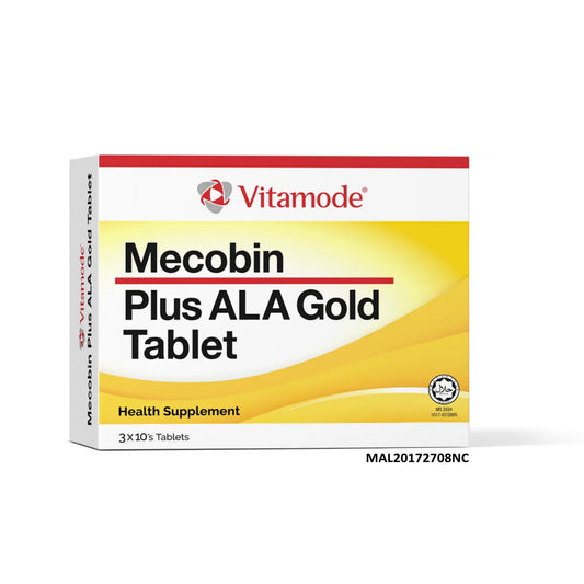Vitamode Mecobin Plus ALA Gold Tablet 3x10's