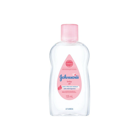 Johnson's Baby Oil (With Mild Fragrance) 125mL