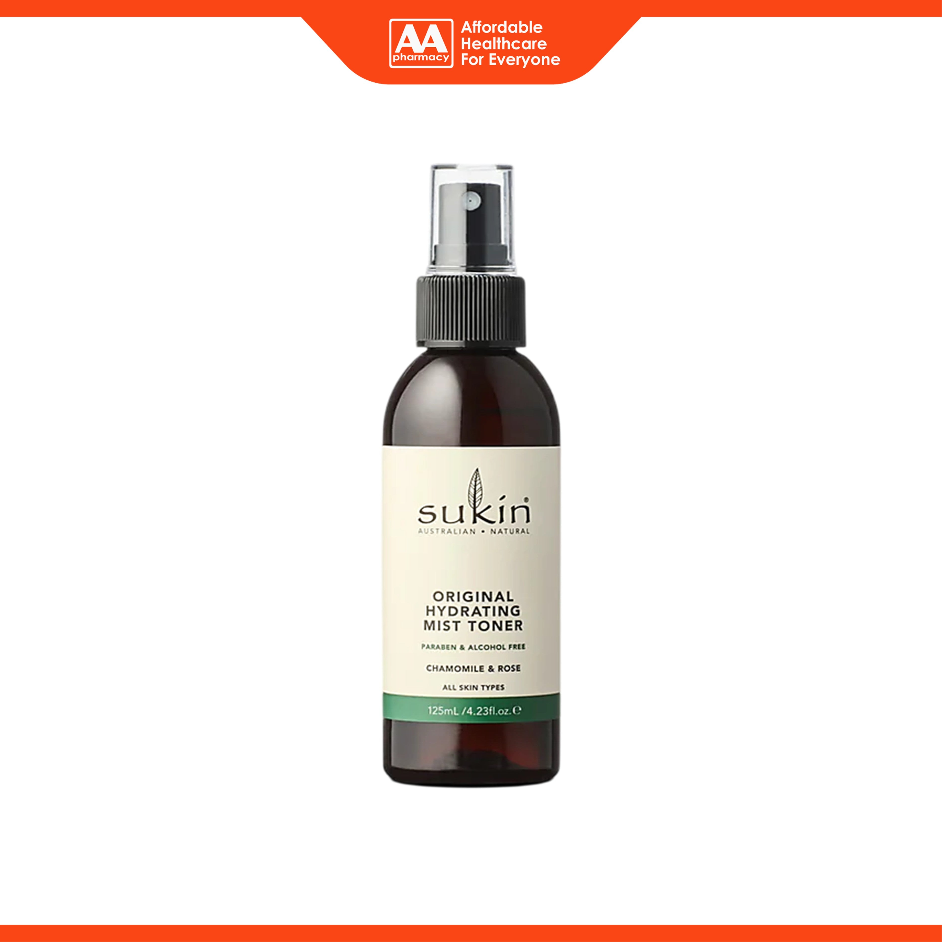 Sukin Original Hydrating Mist Toner (125ml)
