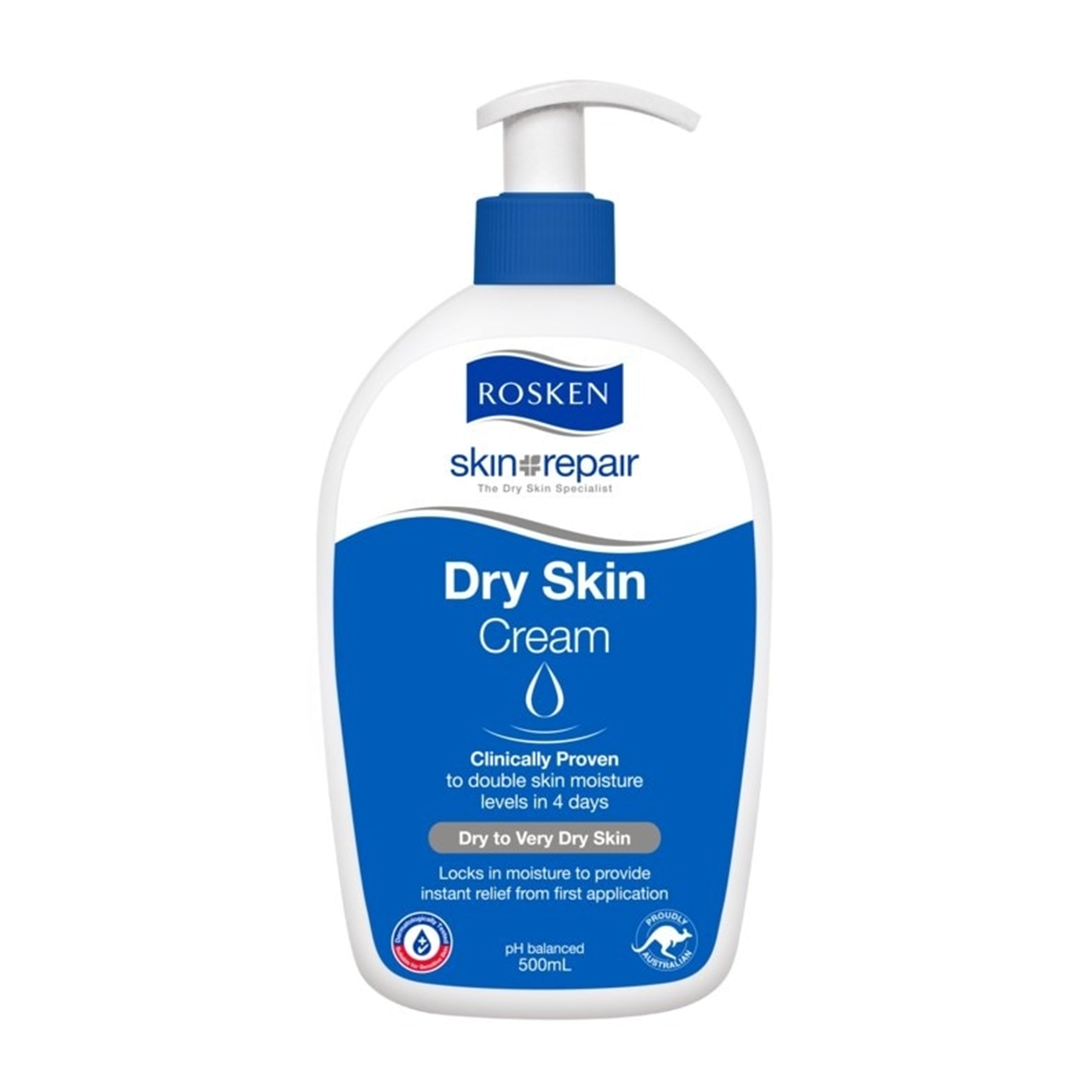 Rosken Skin Repair Dry Skin Cream 500mL