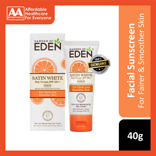 Garden Of Eden Satin White Day Cream SPF50++ 40g