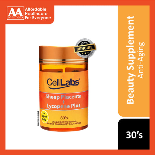 CellLabs Sheep Placenta + Lycopene Plus Softgel Capsule 30's