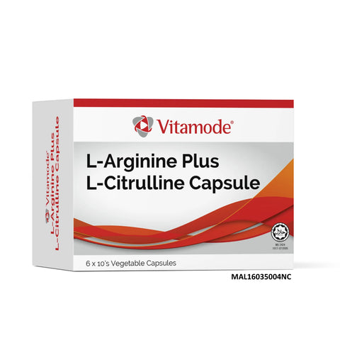Vitamode L-Arginine Plus L-Citrulline Capsule 6x10's