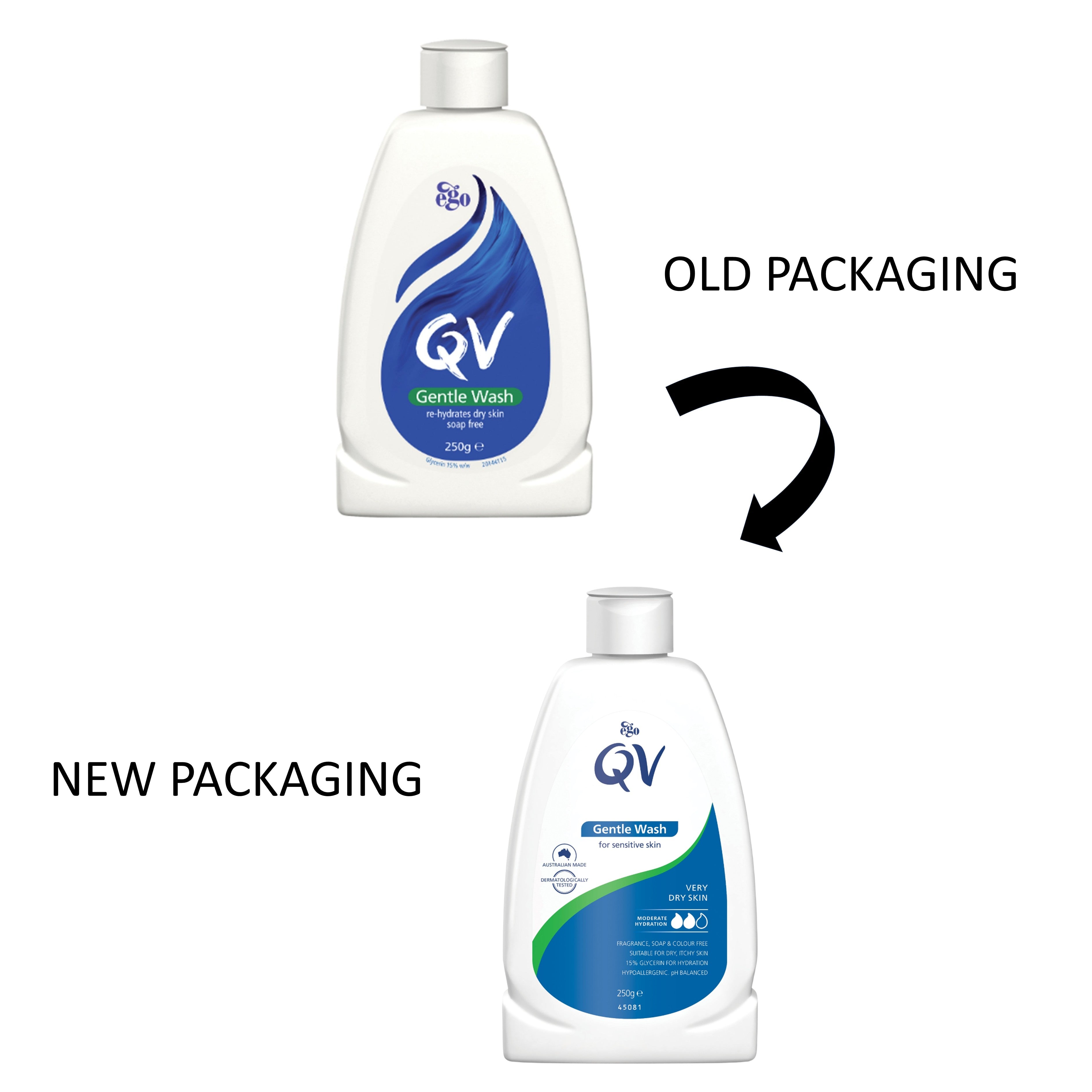 Ego QV Gentle Wash 250g
