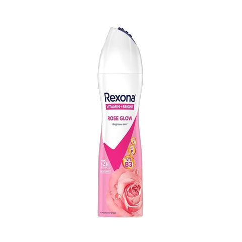 Rexona Vitamin + Bright Antiperspirant Spray (Rose Glow) 135mL