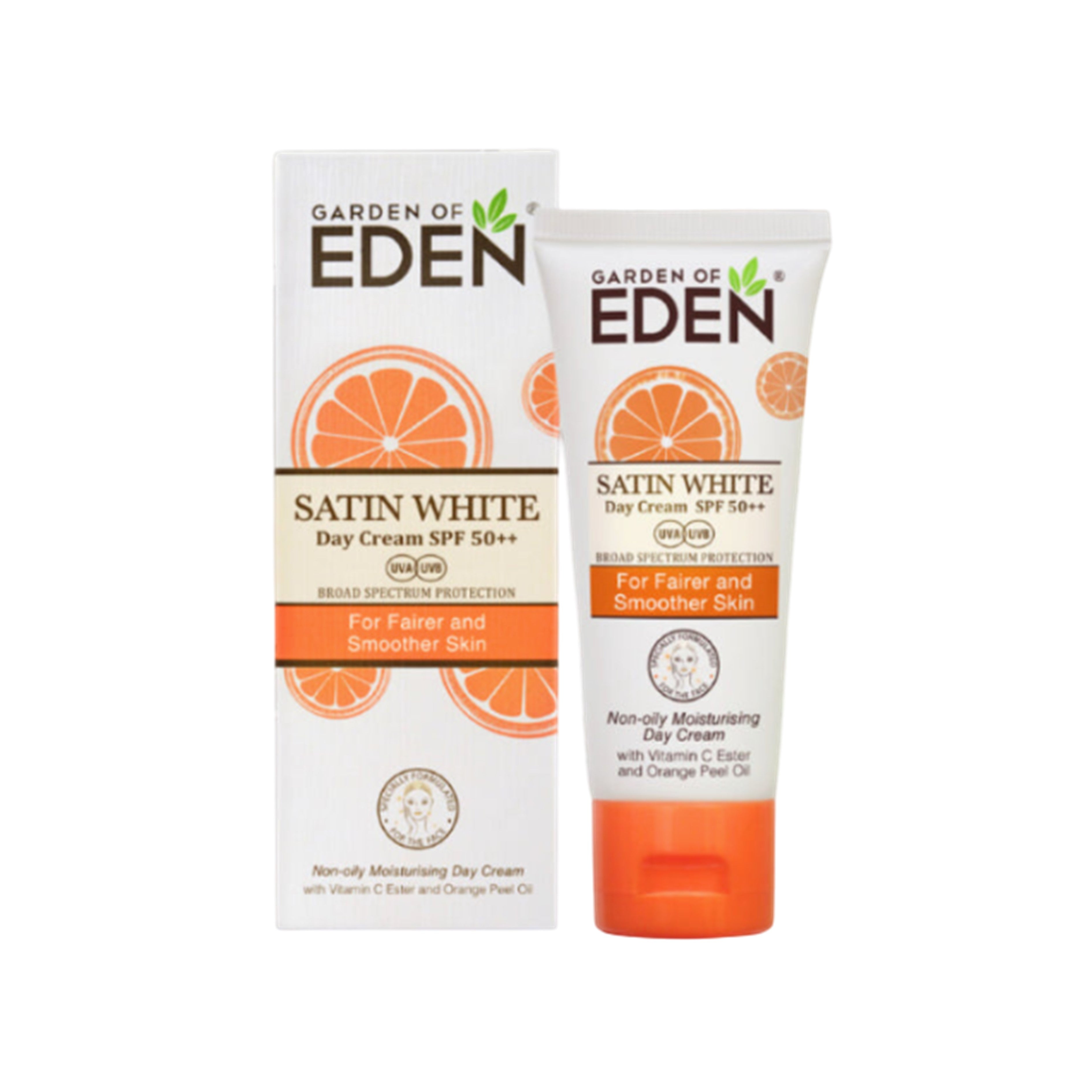 Garden Of Eden Satin White Day Cream SPF50++ 40g