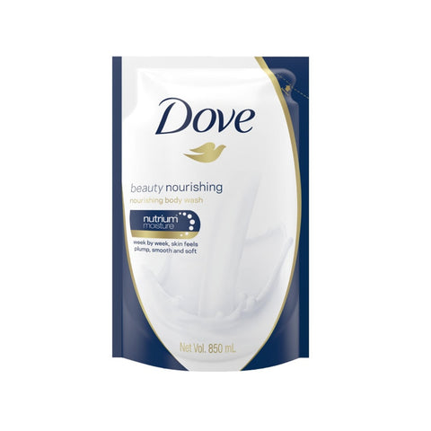 Dove Beauty Nourishing Nutrium Moisture Body Wash (Refill) 850mL