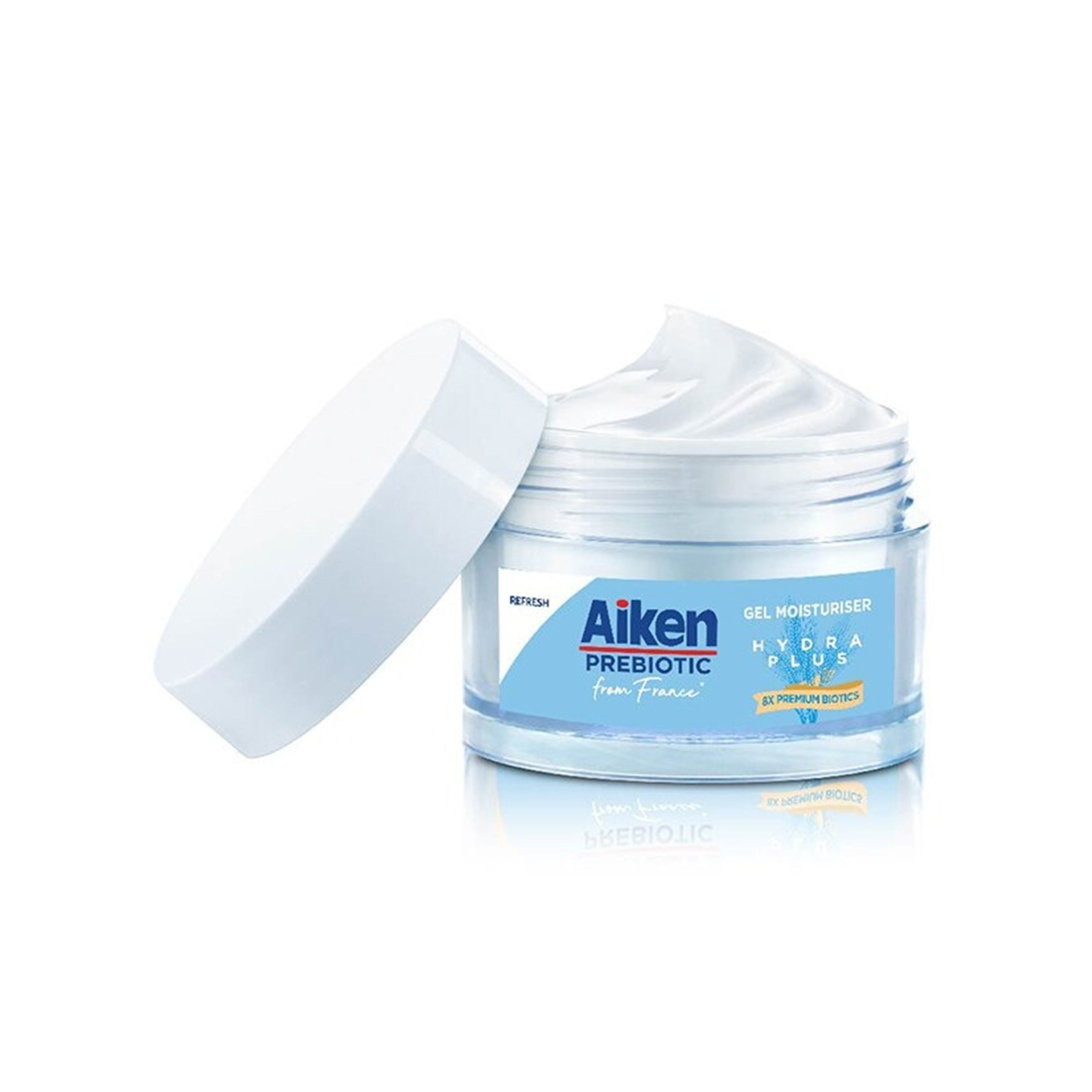 Aiken Prebiotic Hydra Plus Gel Moisturiser with Rice Water and 8x Premium Biotics 40g