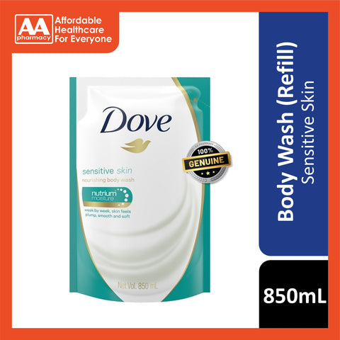 Dove Sensitive Skin Nutrium Moisture Body Wash (Refill) 850mL