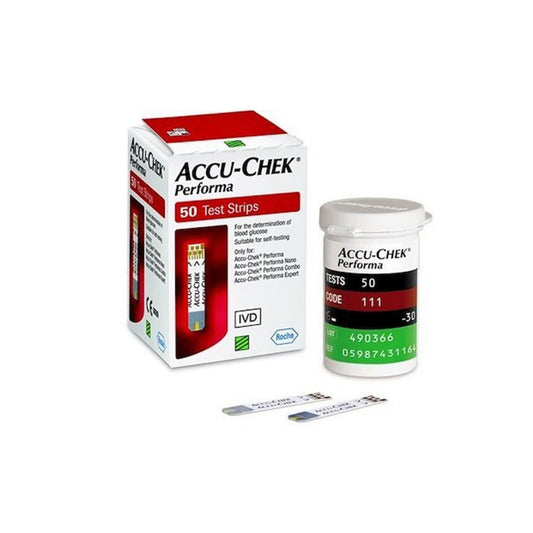 Accu-Chek Performa Blood Glucose Test Strip 50's (Compatible with Accu-Chek Performa Blood Glucose Monitor)