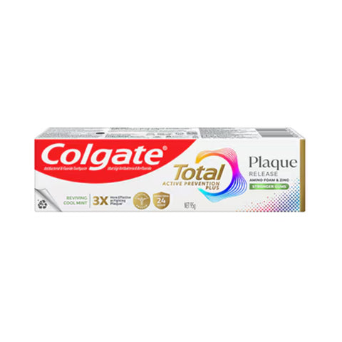 Colgate Total Active Prevention Plus Plaque Release (Reviving Cool Mint) Toothpaste 95g