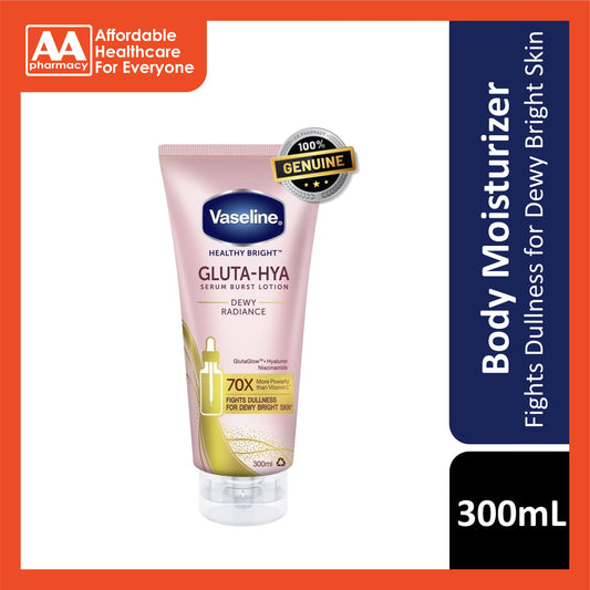 Vaseline Healthy Bright Gluta-Hya Serum Burst Lotion (Dewy Radiance) 300mL