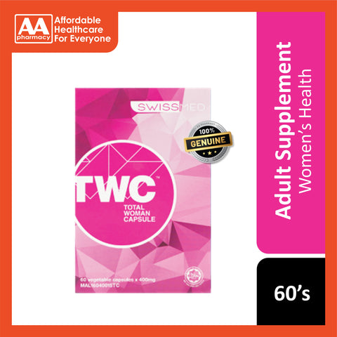 Swissmed Total Woman 400mg Vegecapsule 60's