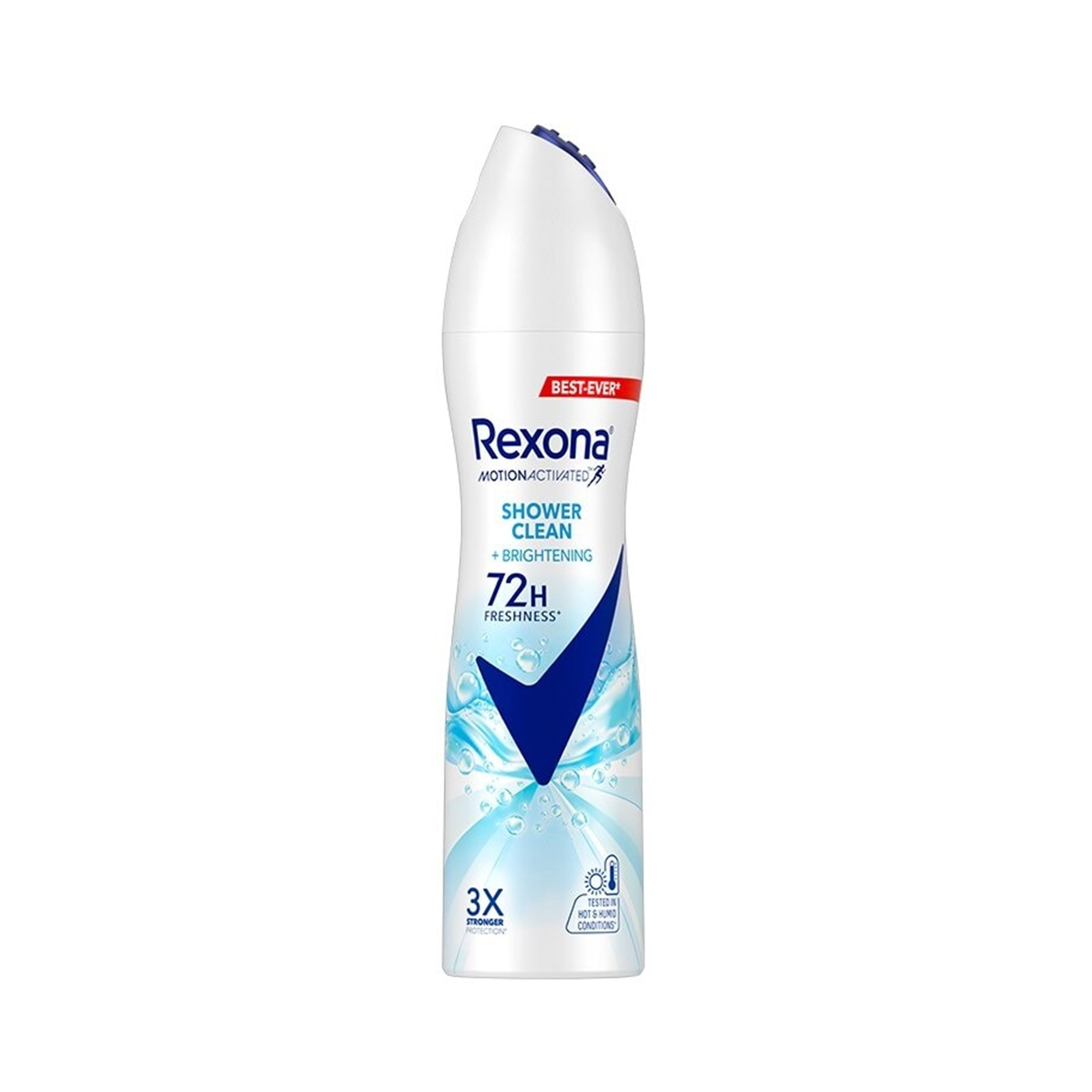 Rexona Motion Activated Antiperspirant Spray (Shower Clean + Brightening) 135mL