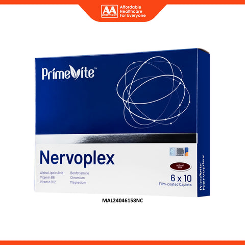 PrimeVite Nervoplex Film-Coated Caplet 6x10's