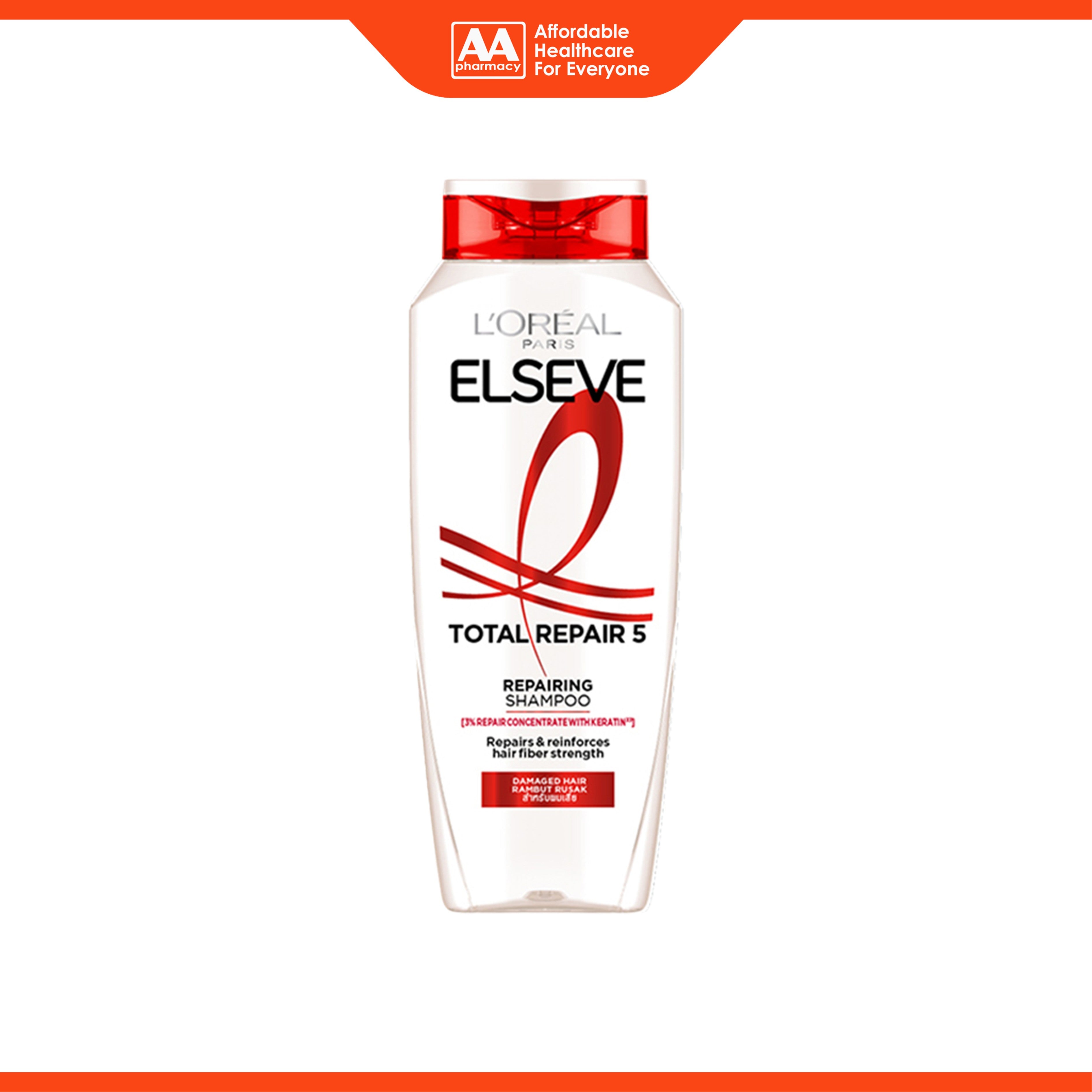 L'Oréal Paris Elseve Total Repair 5 Repairing Shampoo 280mL