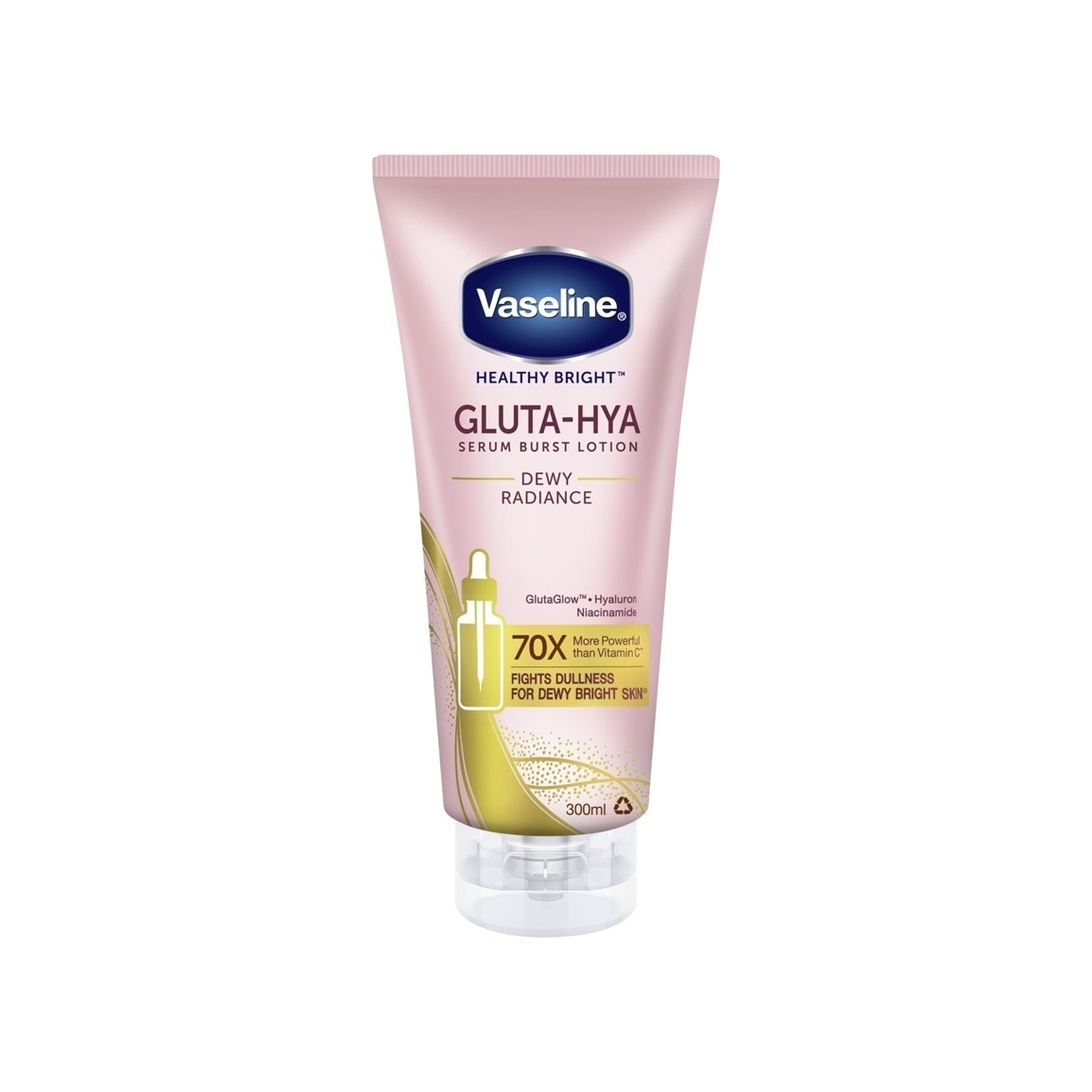 Vaseline Healthy Bright Gluta-Hya Serum Burst Lotion (Dewy Radiance) 300mL
