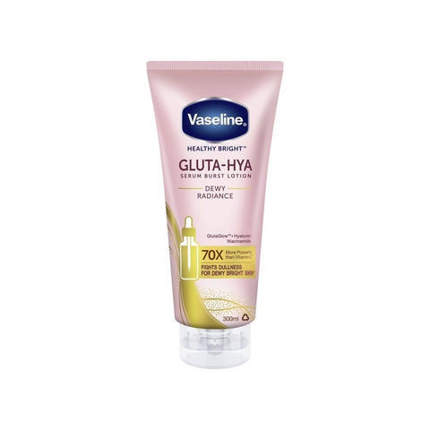 Vaseline Healthy Bright Gluta-Hya Serum Burst Lotion (Dewy Radiance) 300mL