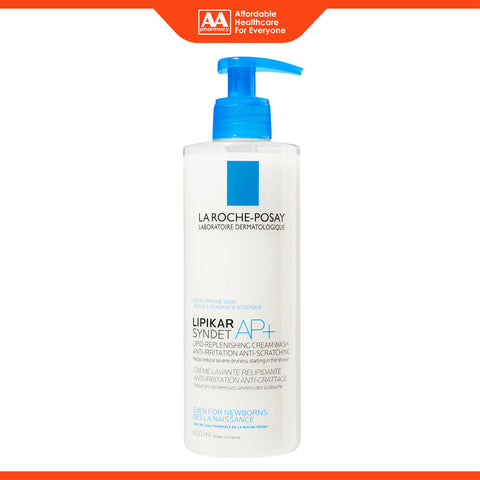 La Roche-Posay Lipikar Syndet AP+ Lipid-Replenishing Cream Wash 400mL