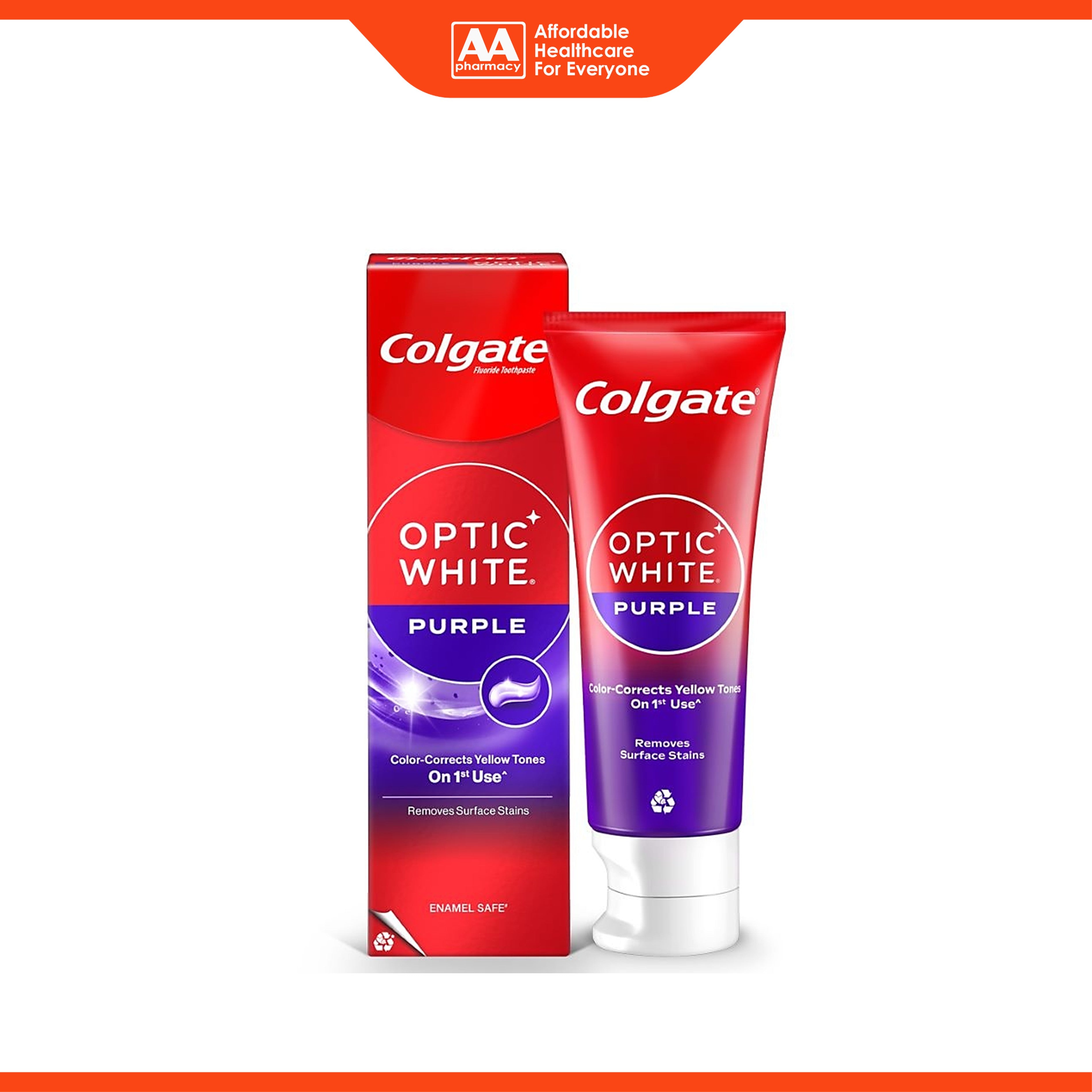 Colgate Toothpaste - Optic White Purple (100g)