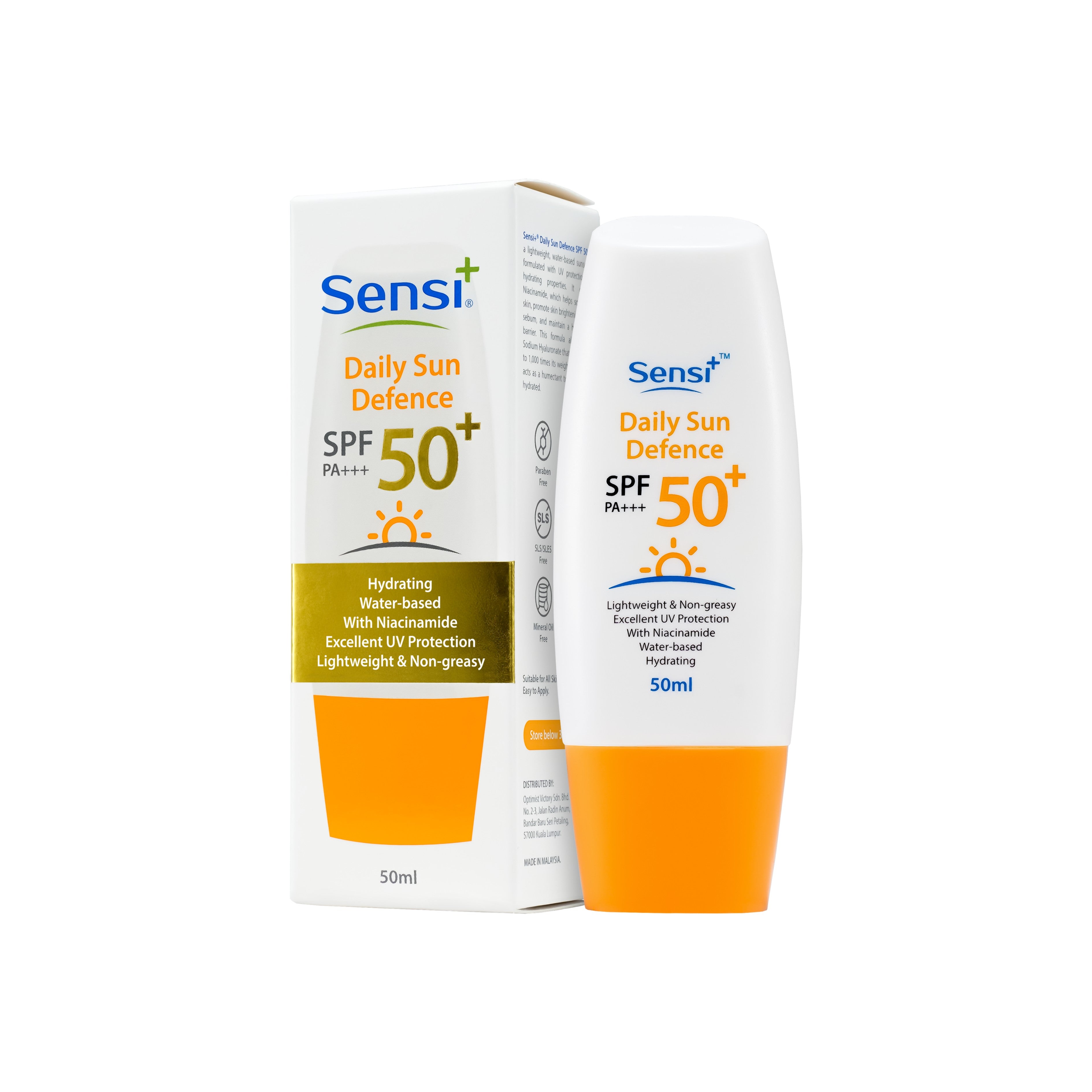 Sensi+ Daily Sun Defence SPF50 PA+++ (50ml)