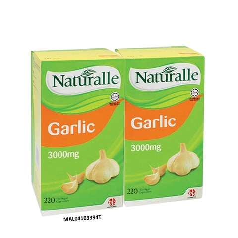 Naturalle Garlic 3000mg  Softgel Capsules 2x220's