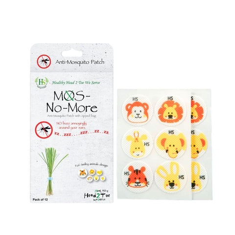 HS Mos-No-More Anti-Mosquito Patch with Zipped Bag 12's