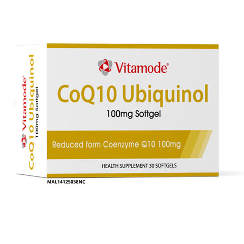 Vitamode CoQ10 Ubiquinol 100mg Softgel 3x10's