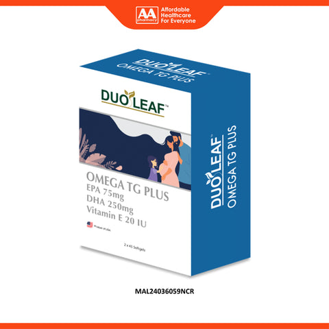 Duoleaf Omega TG Plus Softgel 2x45's