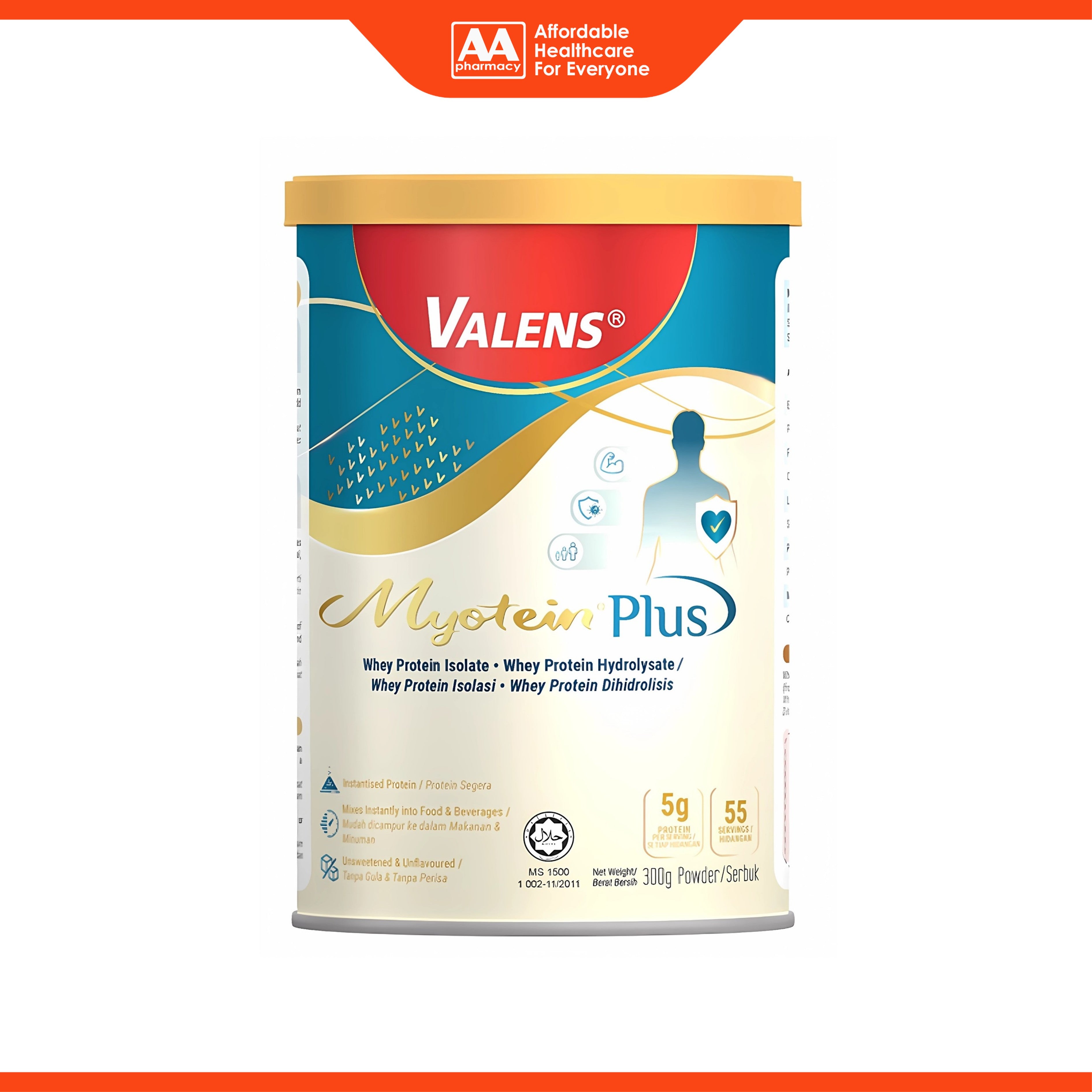 Valens Myotein Plus (300g) - Instantised Protein