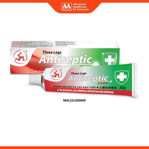 3 Legs Antiseptic Cream 30g