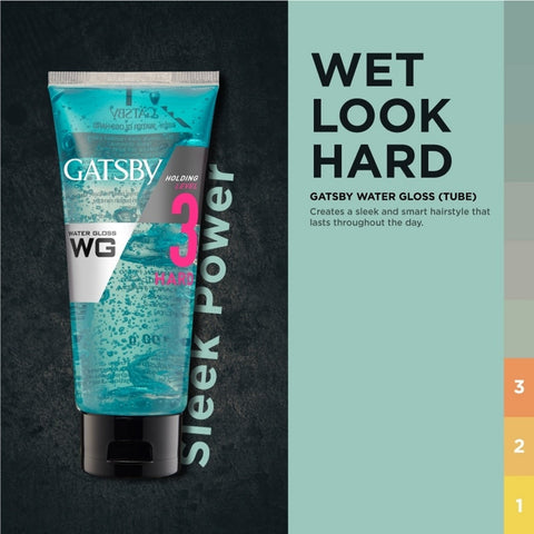 Gatsby Water Gloss Hair Gel (Hard, Holding Level 3) 170g