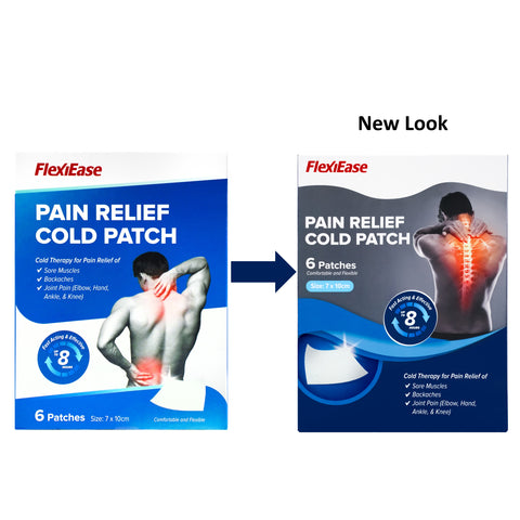 Flexiease Pain Relief Cold Patch 6's