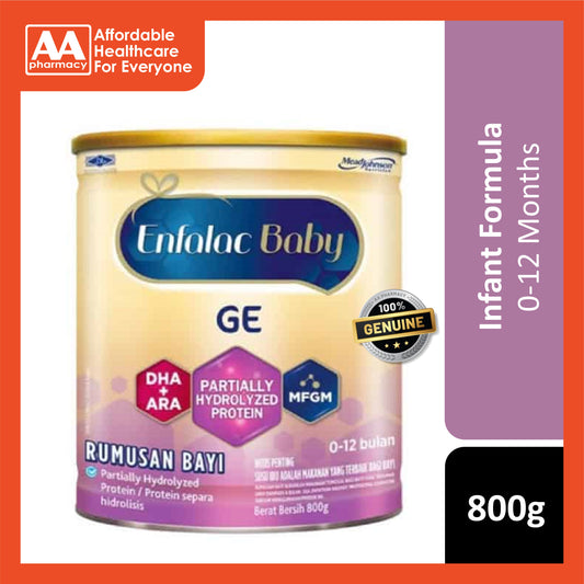 Enfalac Baby GE Infant Formula 800g (For Babies 0-12 Months)