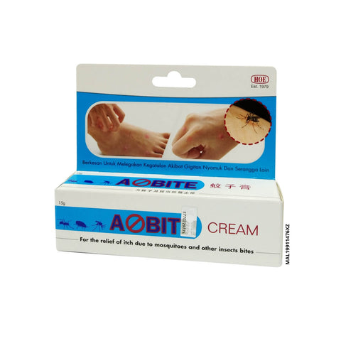 A-Bite Cream 15g (Relief of Itch due to Mosquitoes and Insect Bites)