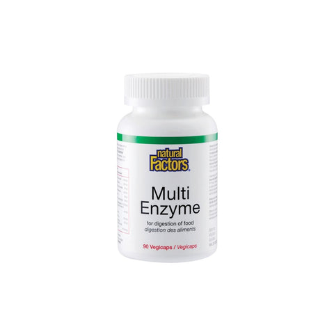 Natural Factors Multi Enzyme Vegecapsule 90's