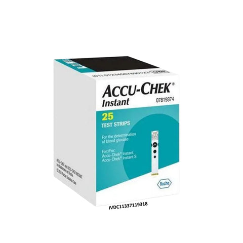 Accu-Chek Instant Glucose Test Strip 25's (For Instant & Instant S)