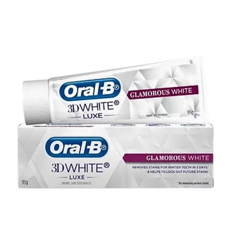 Oral-B 3D White Luxe Toothpaste Glamorous White 95g