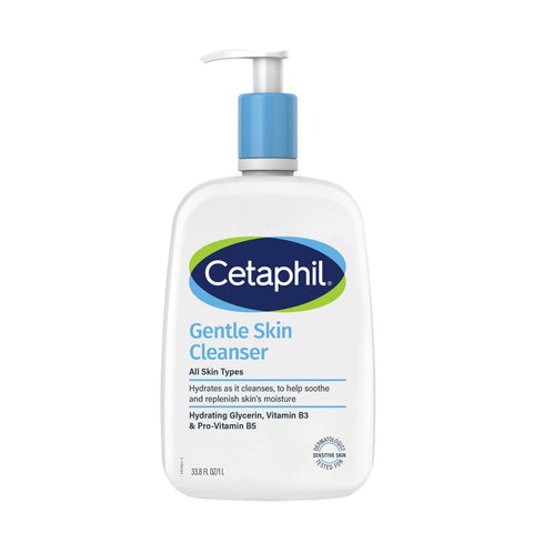 Cetaphil Gentle Skin Cleanser For Face & Body 1L
