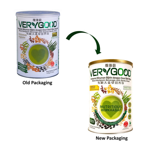 VeryGood Mixed Multigrain Beverage with Barley Grass 800g