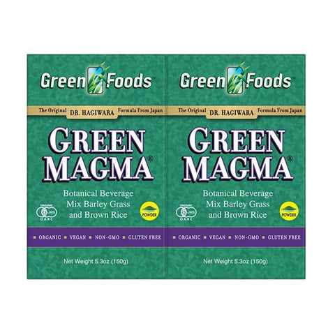 Green Foods Green Magma Barley Grass Juice Powder (2x150g)