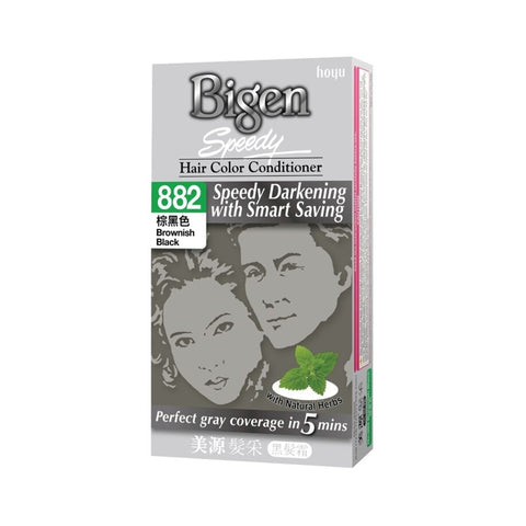 Bigen Speedy Hair Colour Conditioner #882 Brownish Black