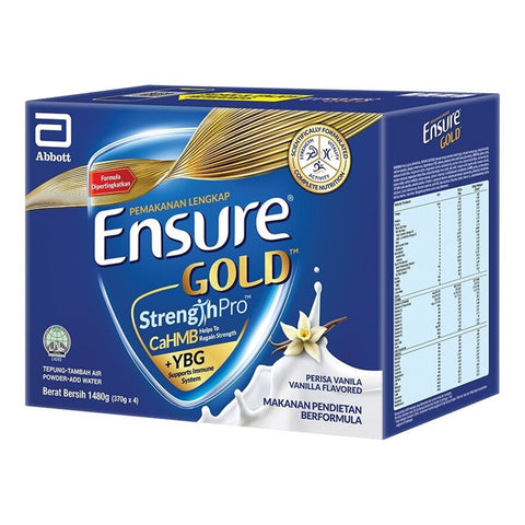 Ensure Gold Formula Drink 4x370g (Vanilla Flavour)