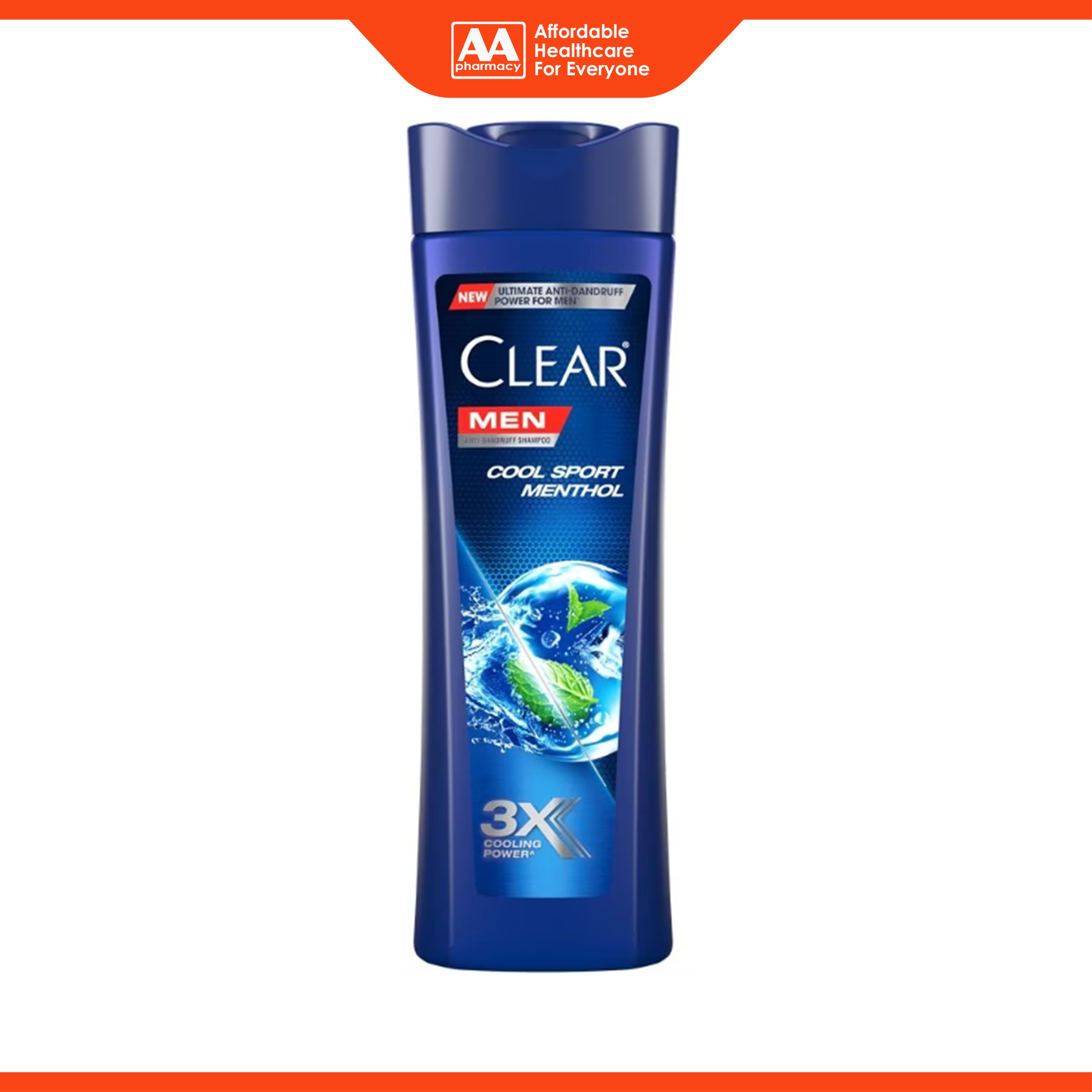 Clear Men Anti-Dandruff Shampoo - Cool Sport Menthol (315ml)