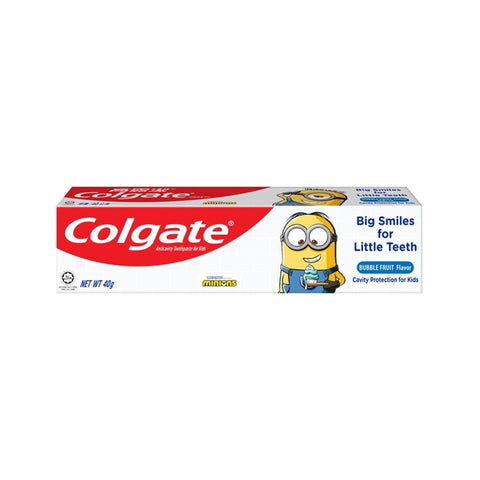 Colgate Minions (Bubble Fruit Flavour) Toothpaste 40g