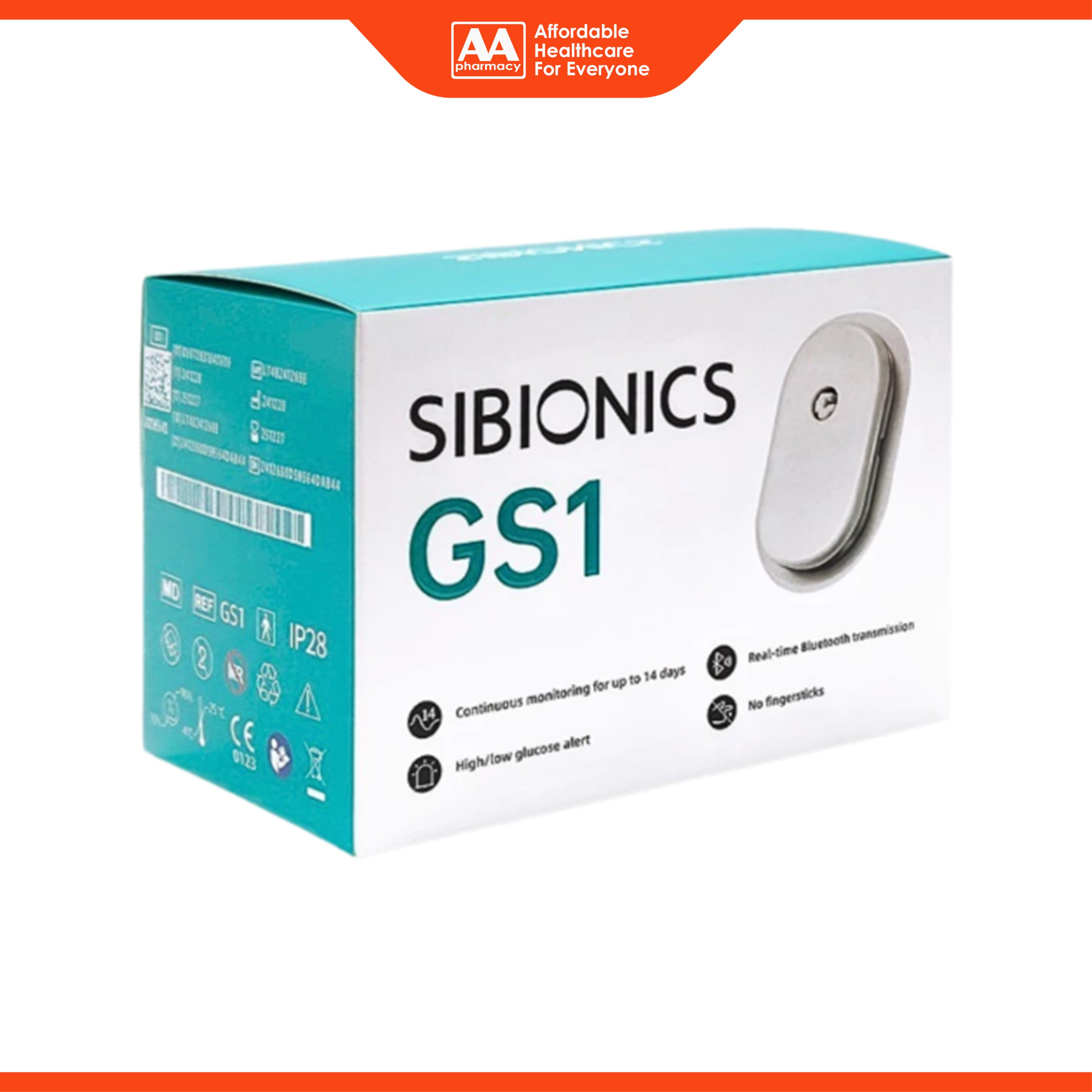 Sibionics GS1 Continuous Glucose Monitoring System 1's