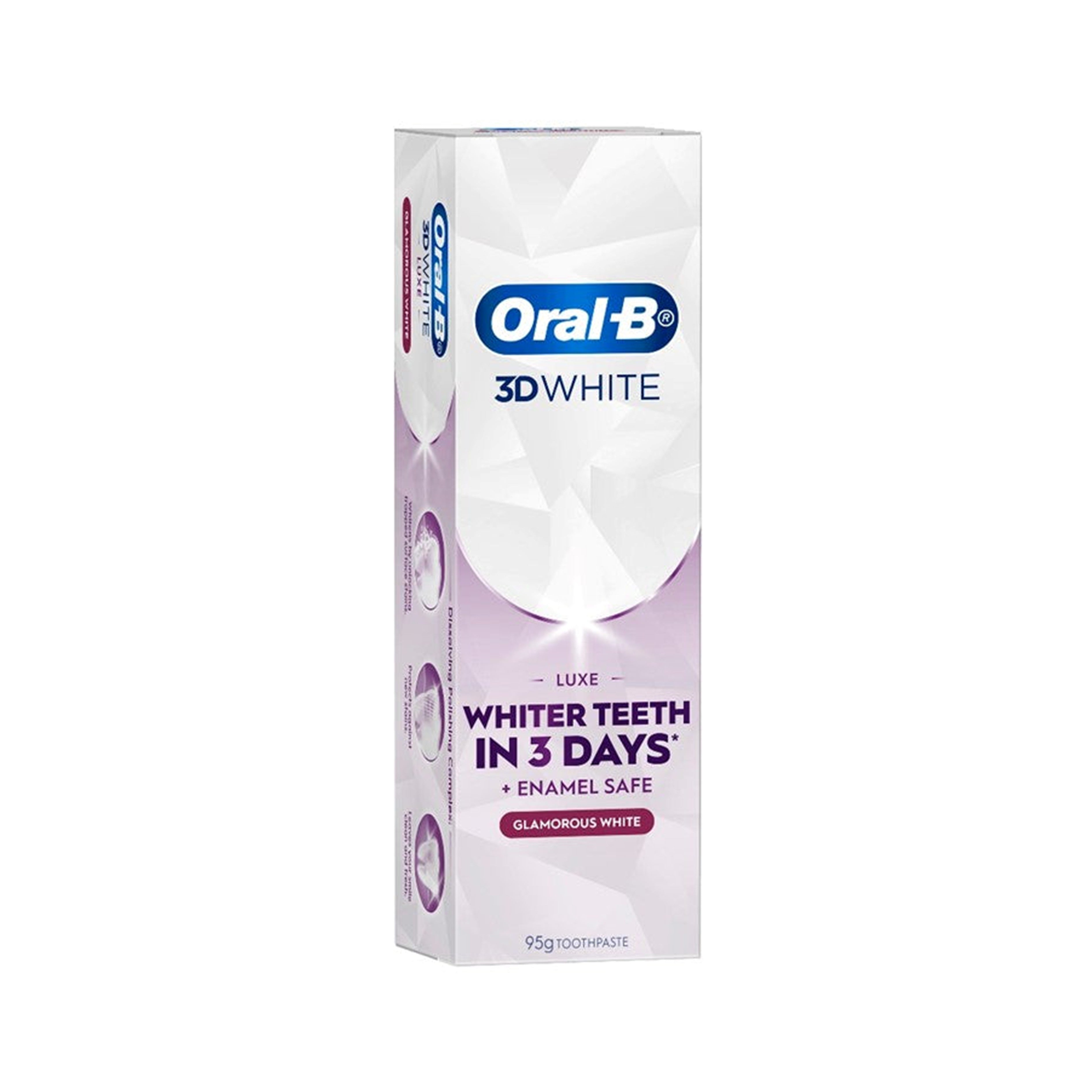 Oral-B 3D White Luxe Toothpaste (Glamorous White) 95g