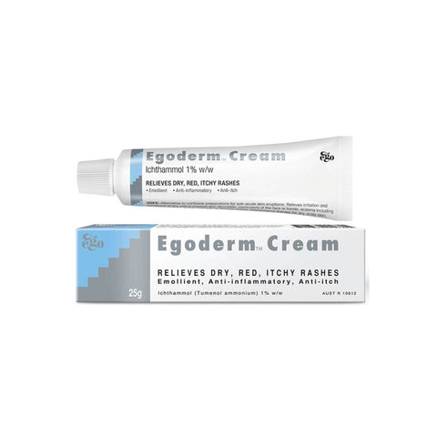 Ego Egoderm Cream 25g (Emollient, Anti-inflammatory, Anti-itch)