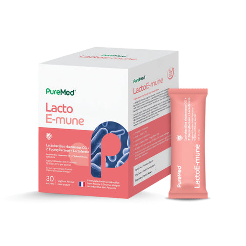 PureMed Lacto E-Mune Probiotic Sachet 30's (Kids Probiotic)