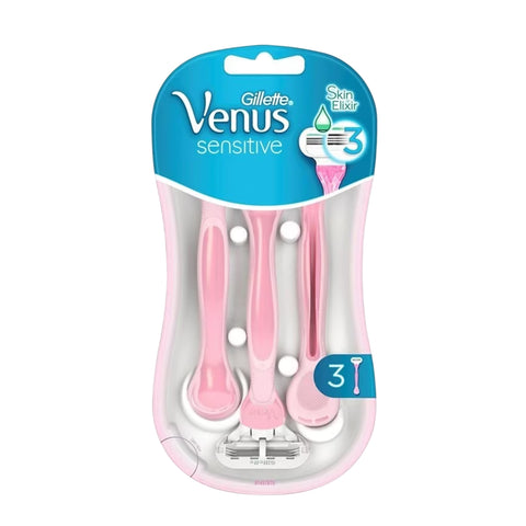 Gillette Venus Sensitive Disposable Razors 3's